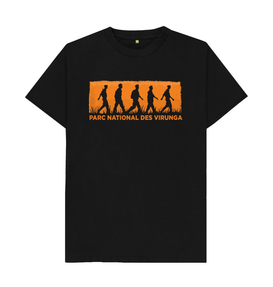 Black Virunga Rangers Men's T-shirt