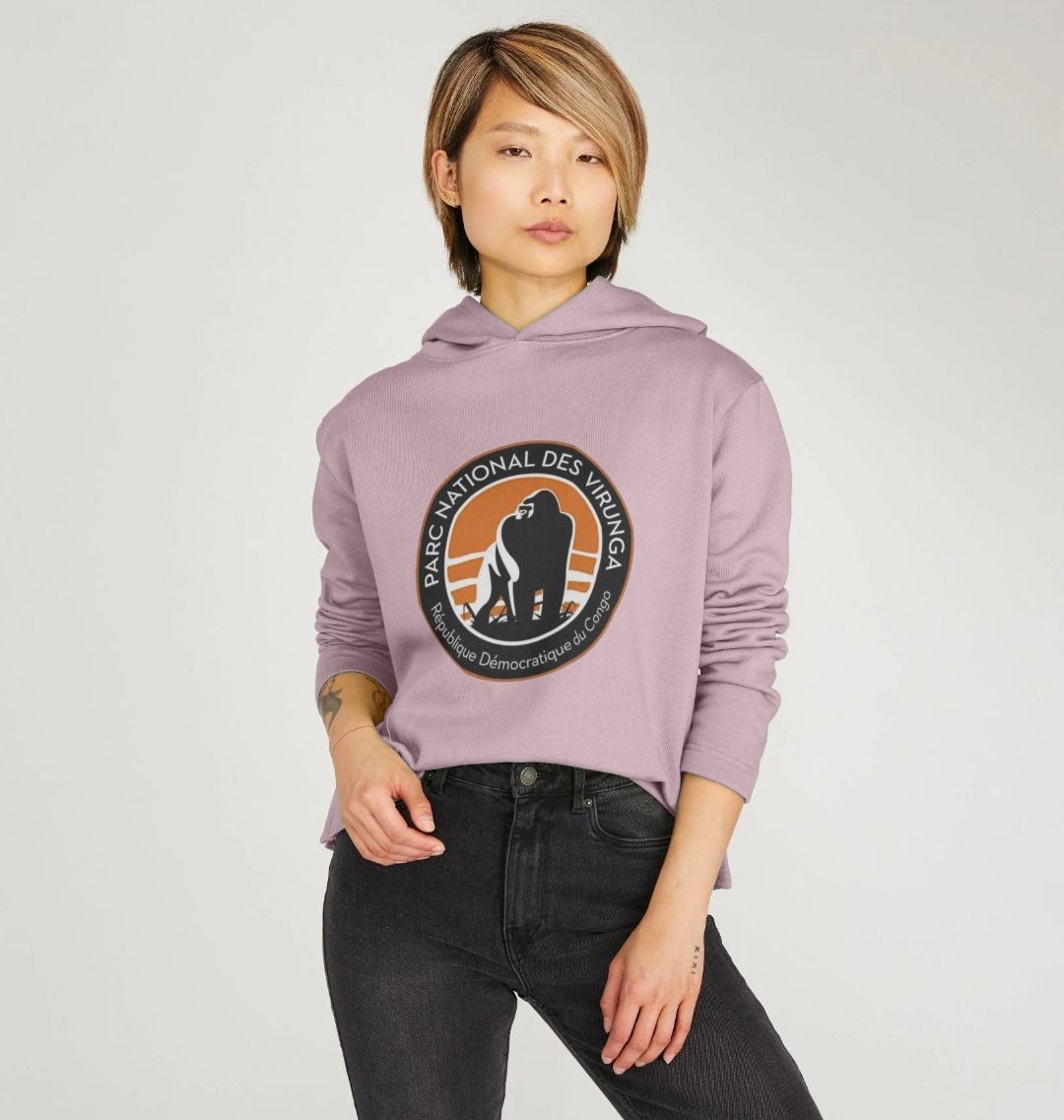 Virunga Logo Women's Relaxed Fit Hoodie