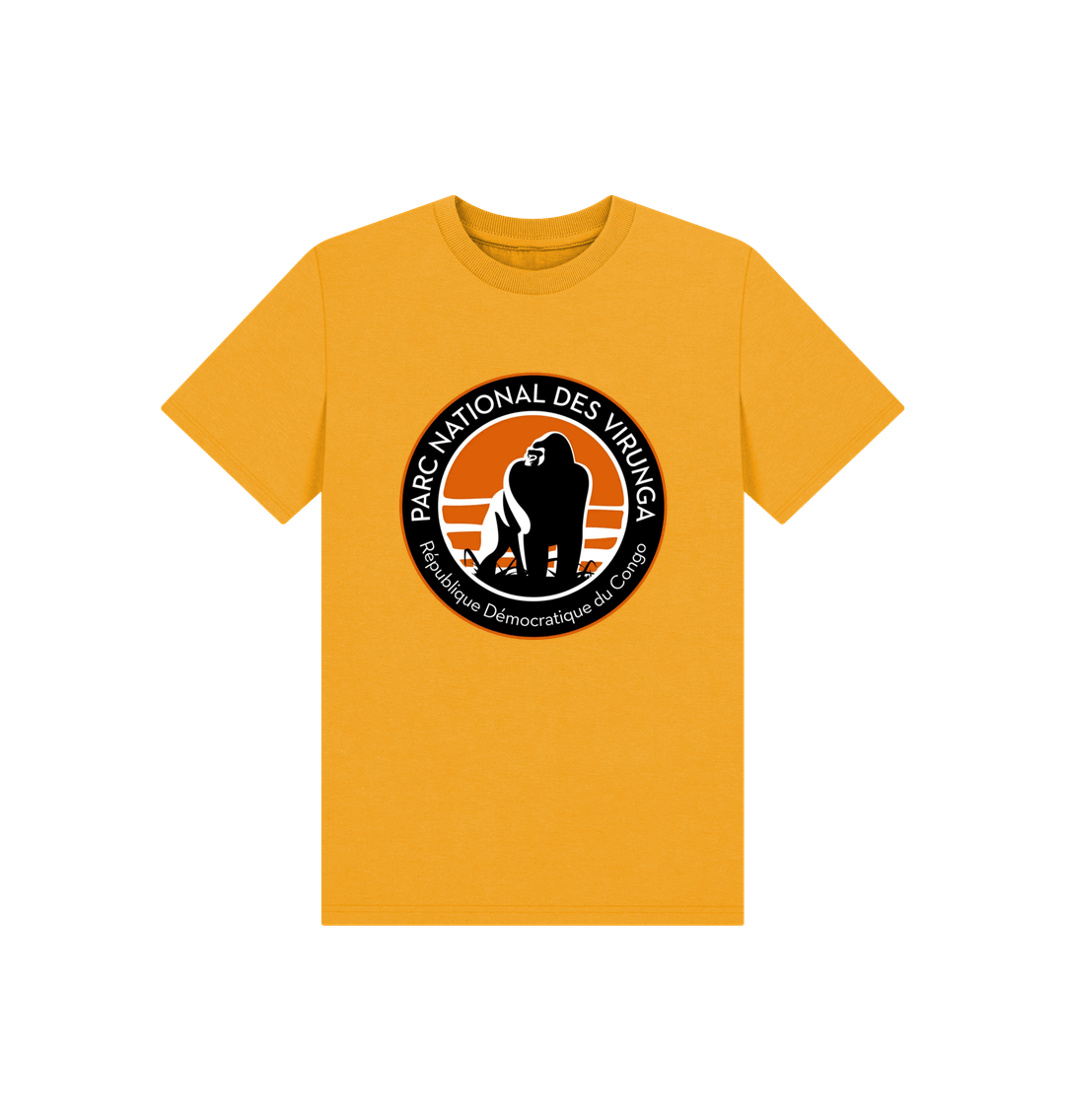 Mustard Virunga Logo Kids T-shirt