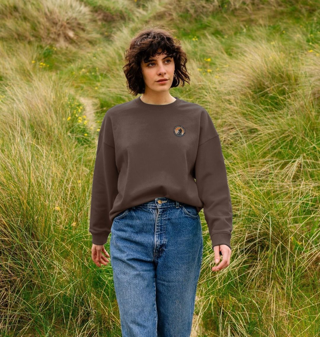 Virunga Pocket Logo Women's Oversize Jumper