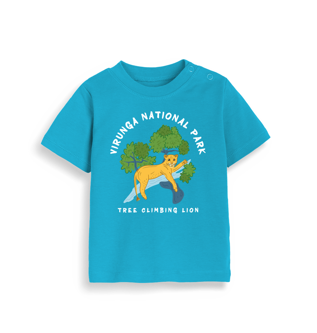 Organic Surf Blue Lion Tiny Tee