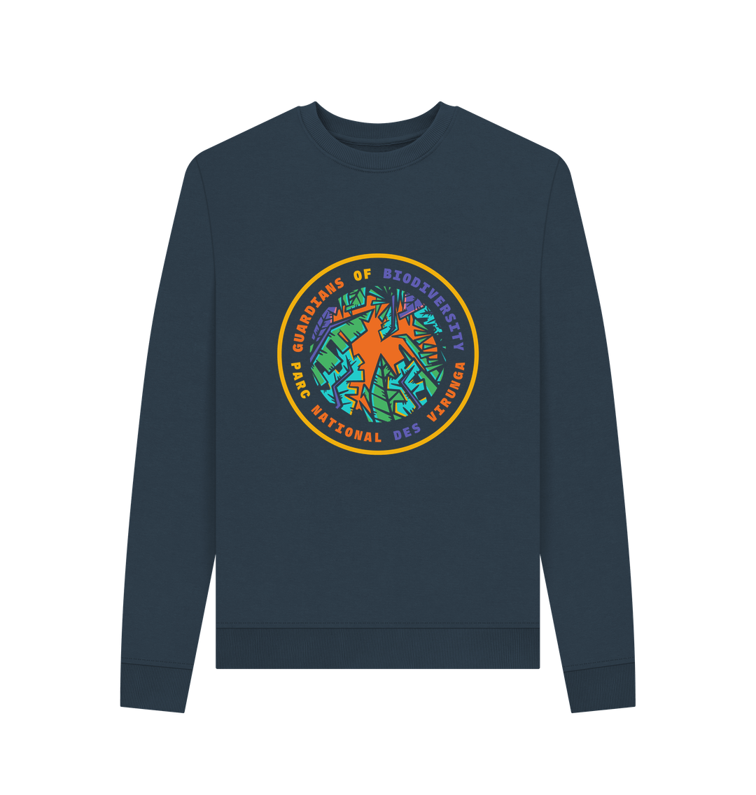 Navy Blue Guardians of Biodiversity Women's Sweater