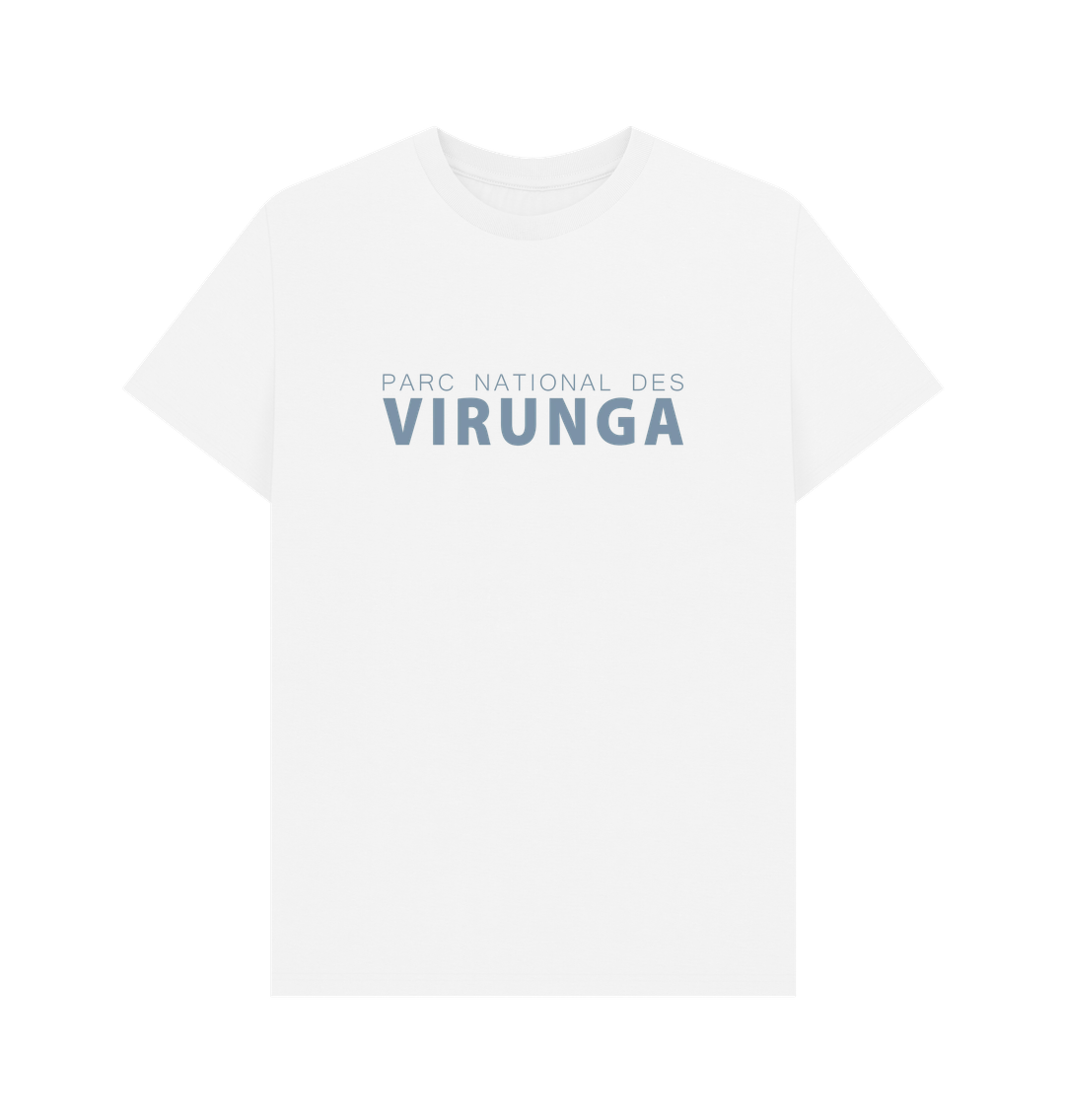 White Parc National des Virunga Men's T-shirt