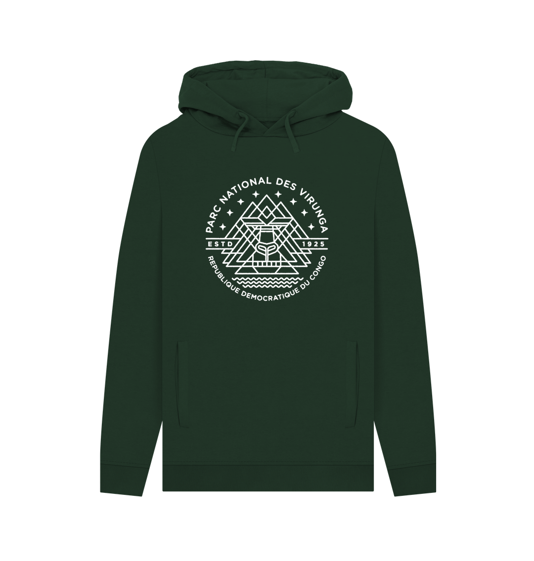 Evergreen Virunga Emblem Men's Hoodie