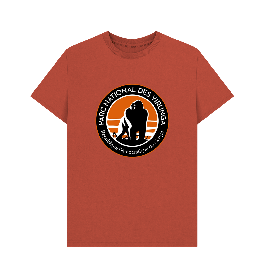 Rust Virunga Logo Men's T-shirt