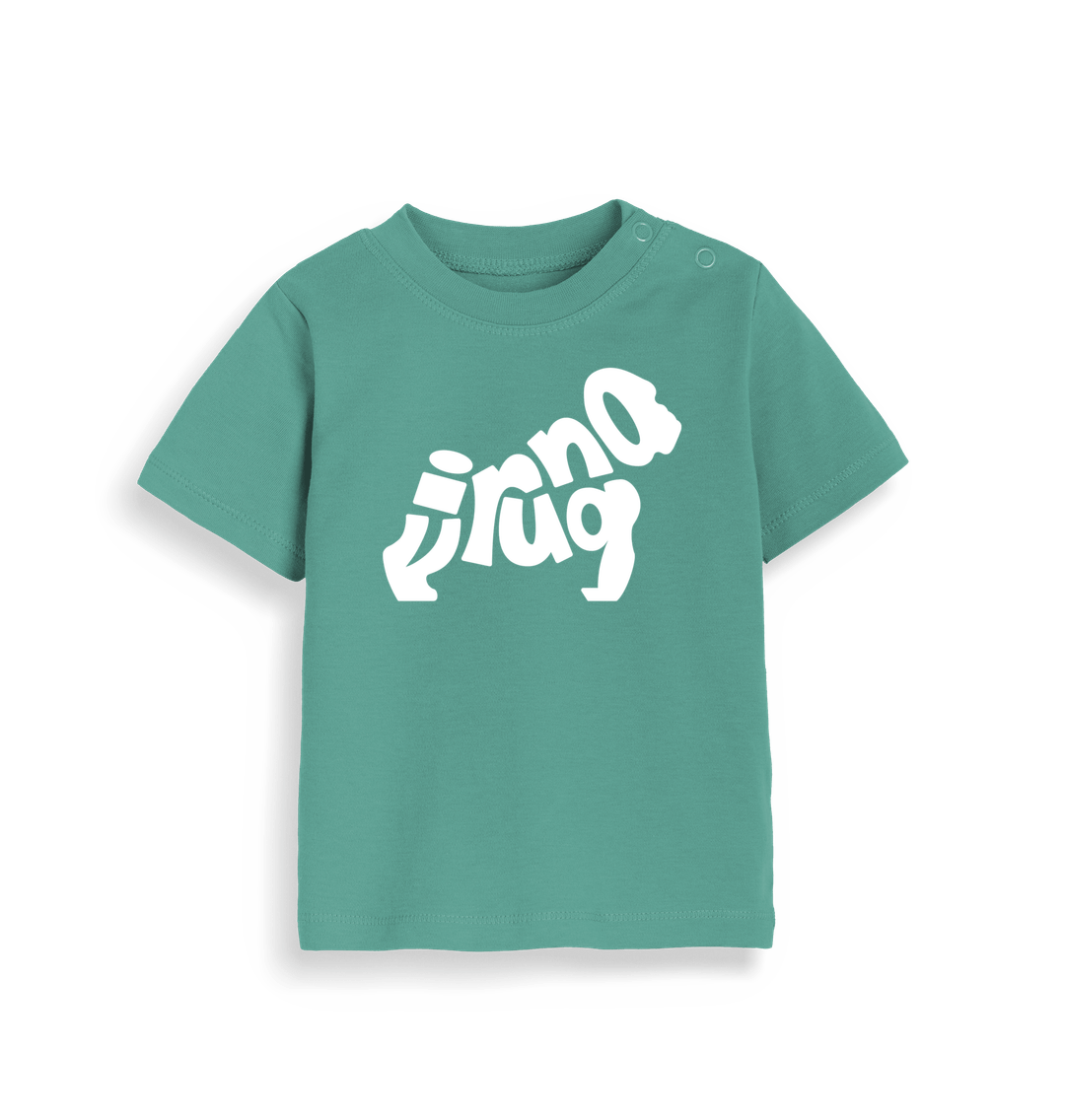 Sage Green Gorilla Emblem Tiny Tee