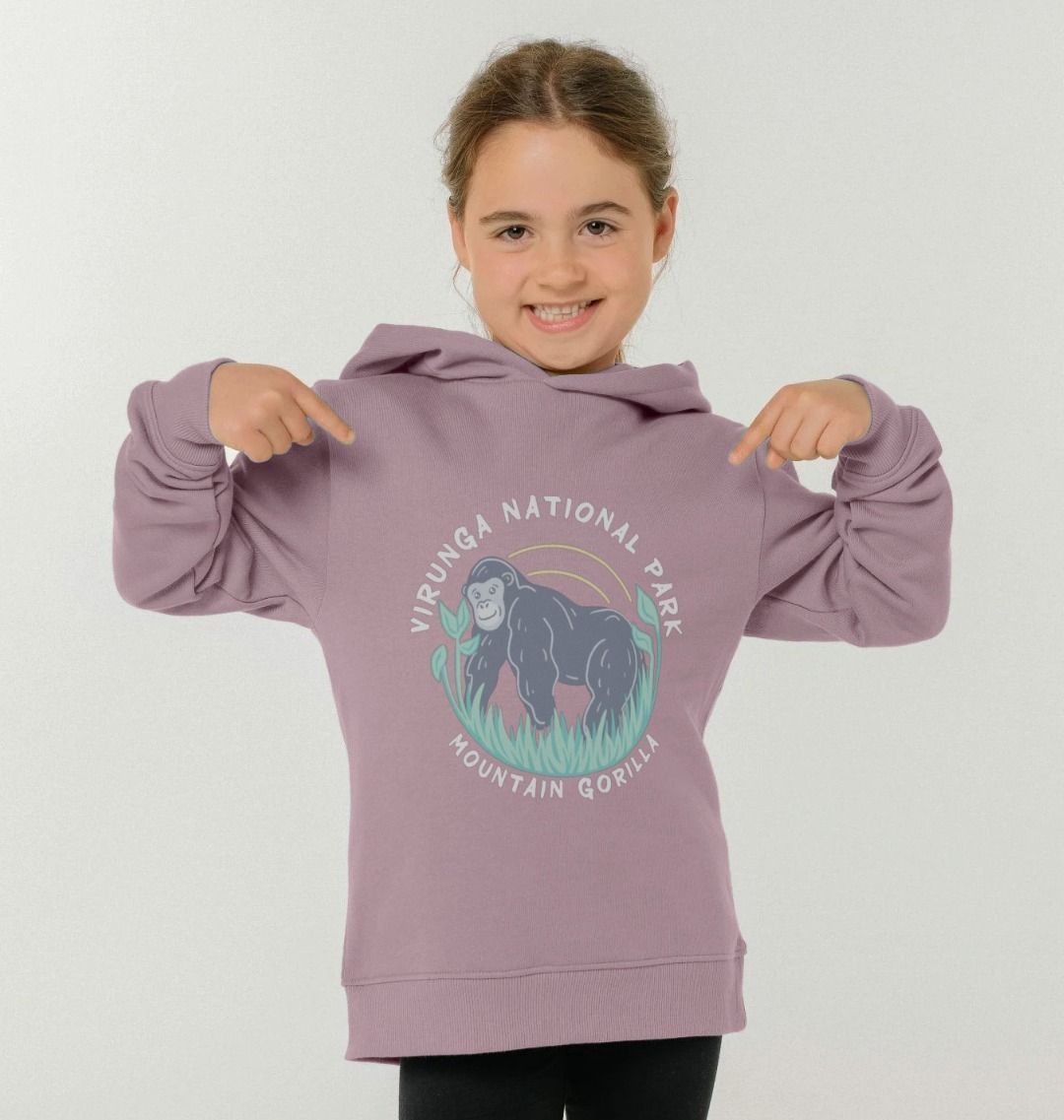 Mountain Gorilla Kids Hoodie