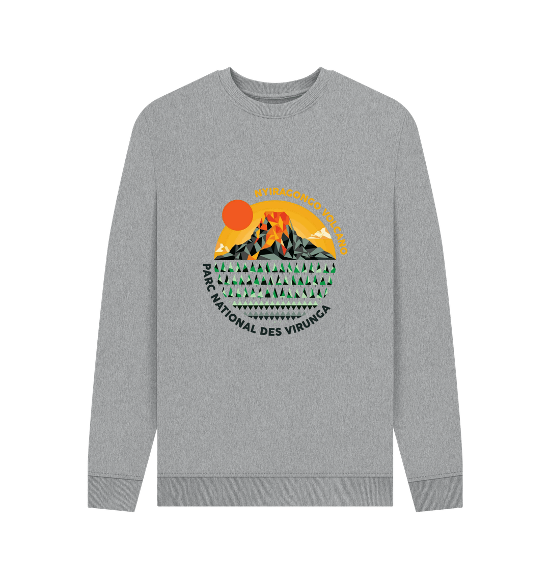 Light Heather Printed Sweater