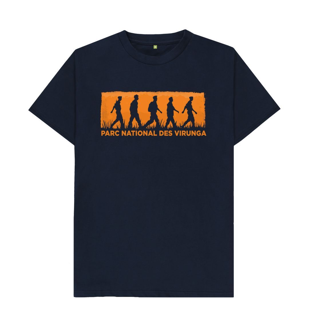 Navy Blue Virunga Rangers Men's T-shirt