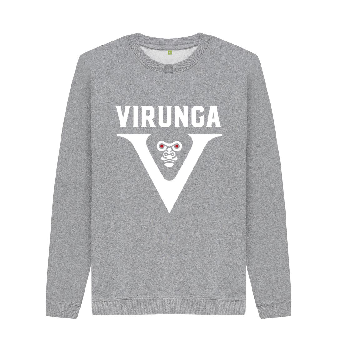 Light Heather V for Virunga Men's Sweater