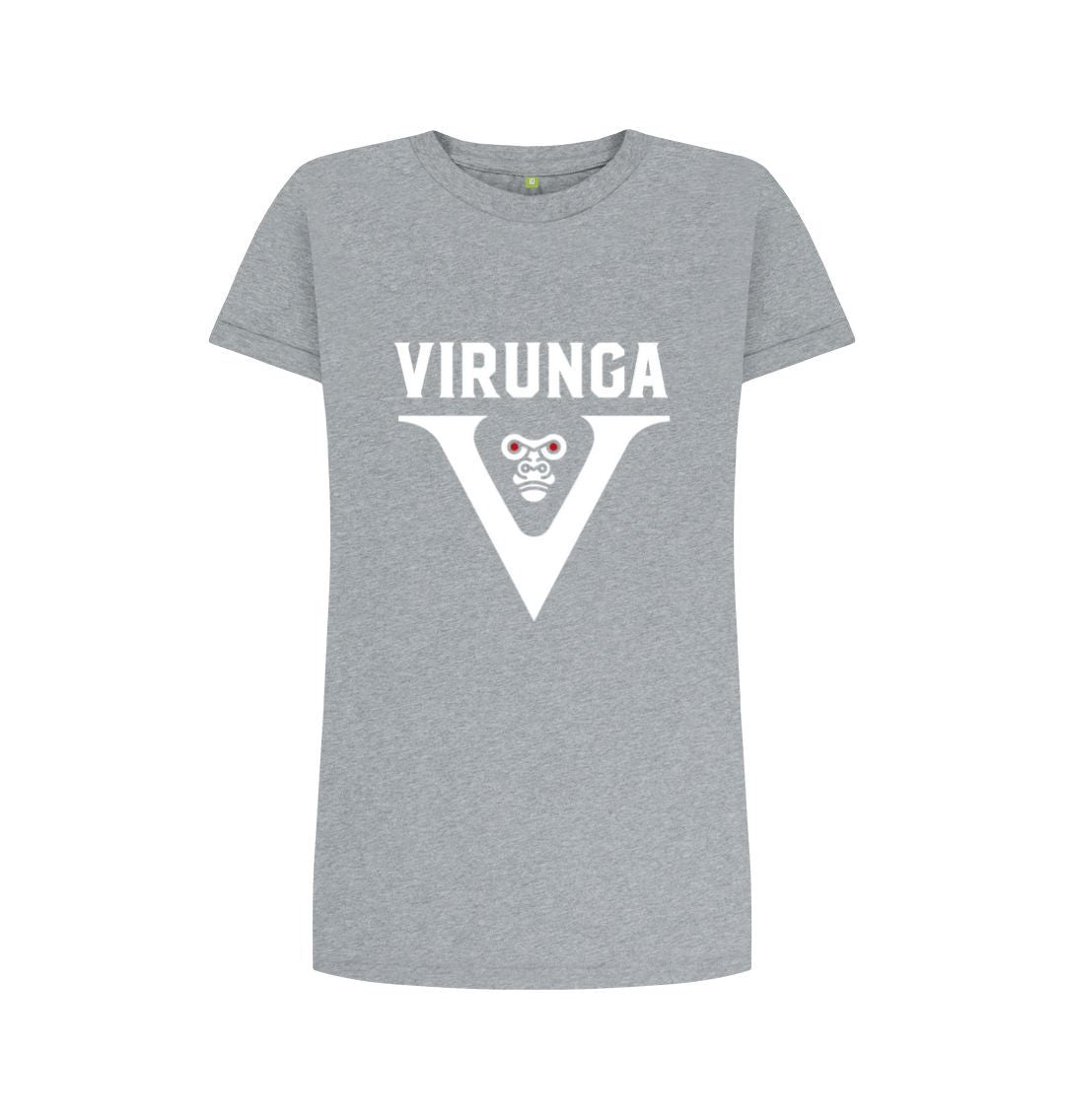 Athletic Grey V for Virunga T-shirt Dress