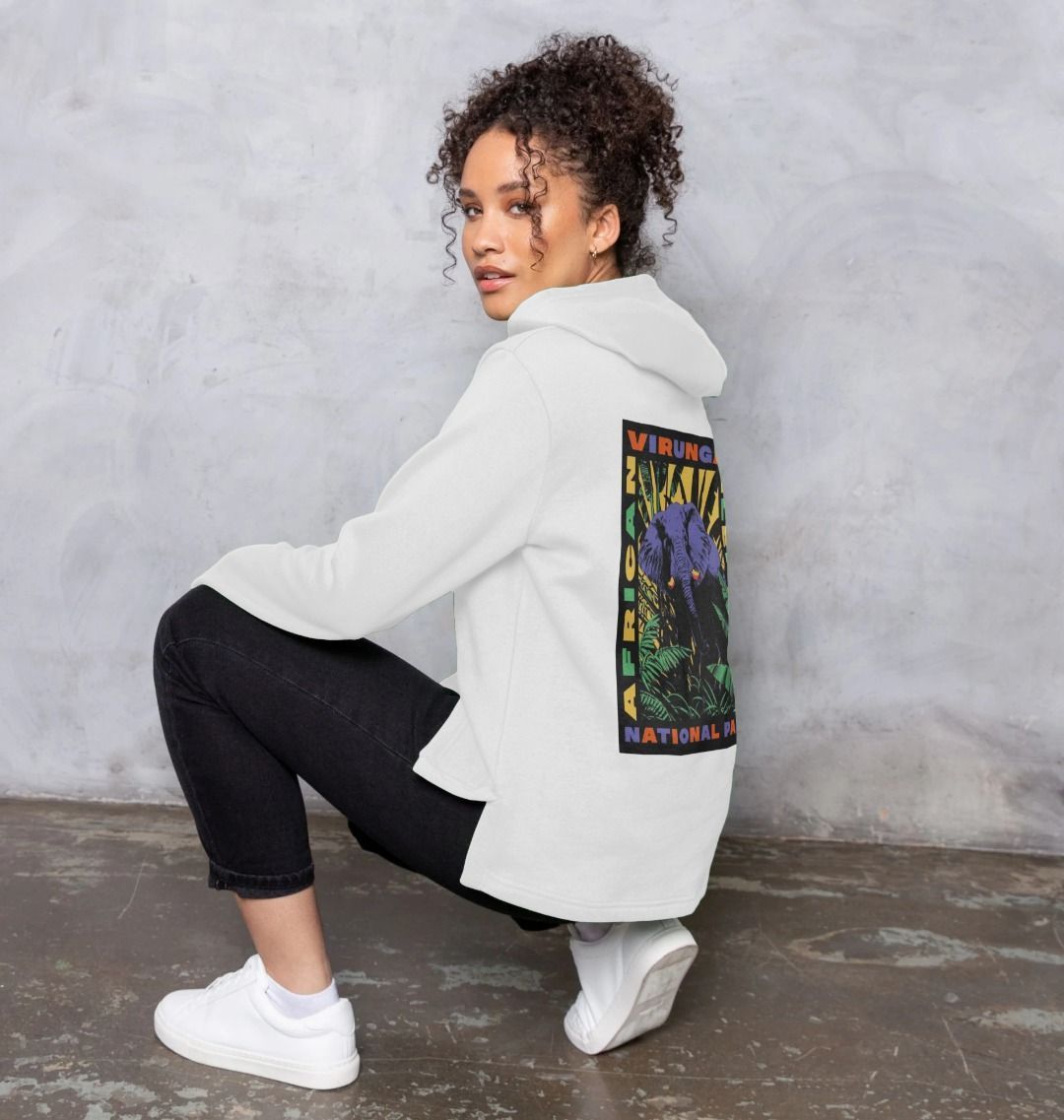 Retro Elephant Women's Hoodie