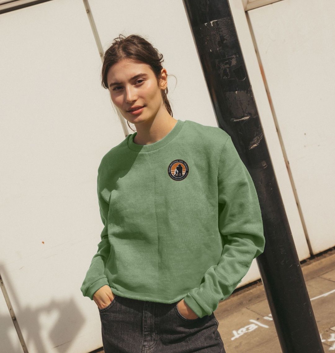 Virunga Pocket Logo Women's Boxy Jumper