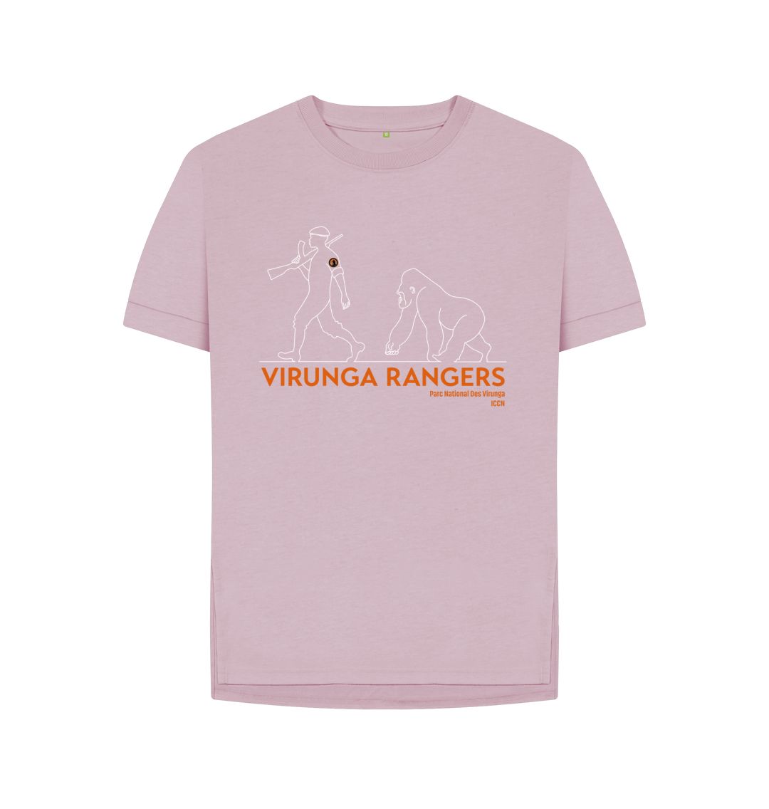 Mauve Mountain Gorilla Ranger Women's Relaxed Tee