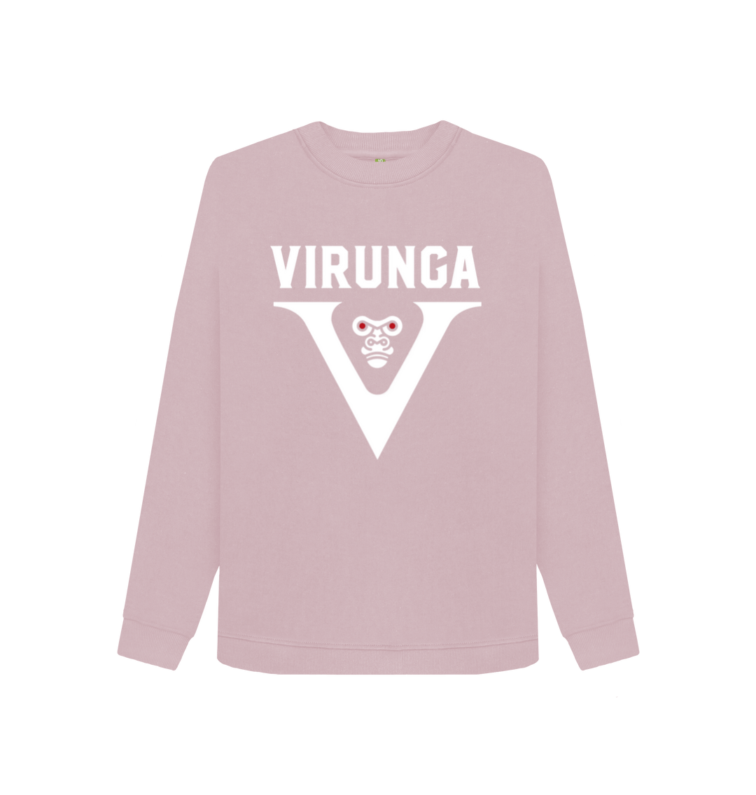 Mauve Printed Sweater Front