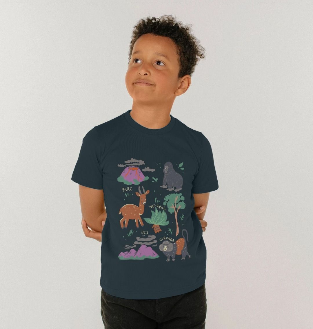 Mountain Wildlife Kids T-shirt