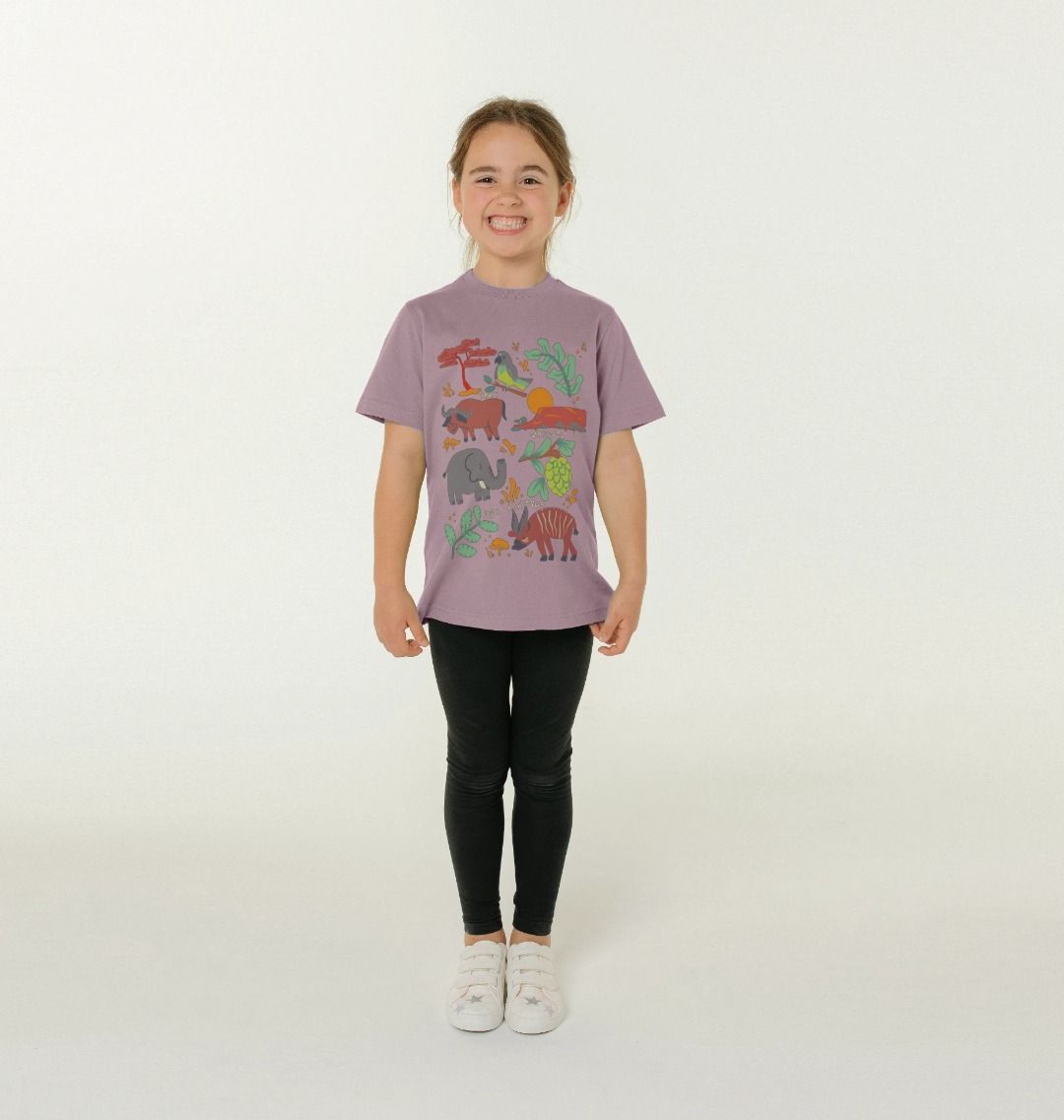 Savanna Wildlife Kids T-shirt