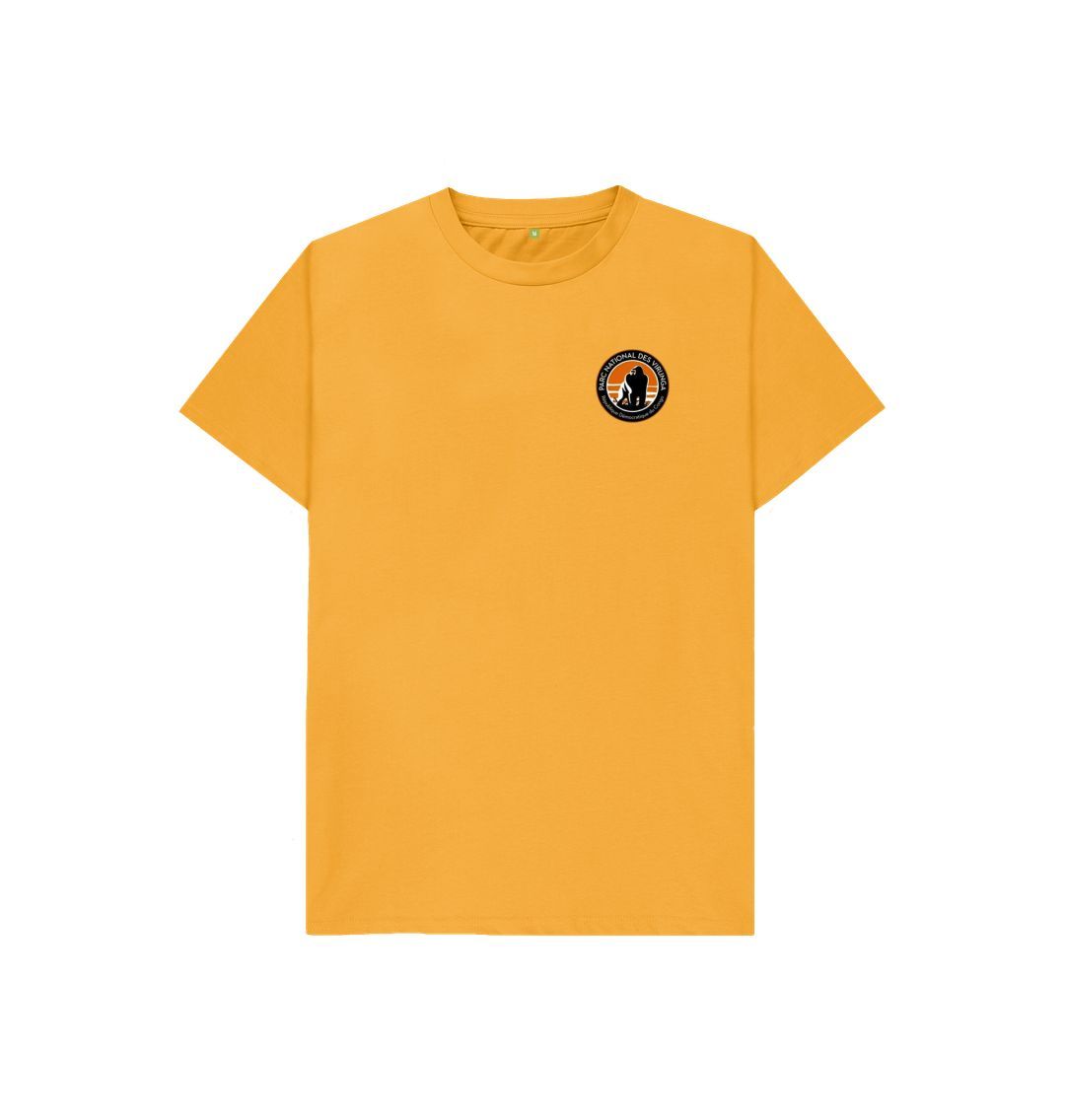 Mustard Virunga Pocket Logo Kids T-shirt