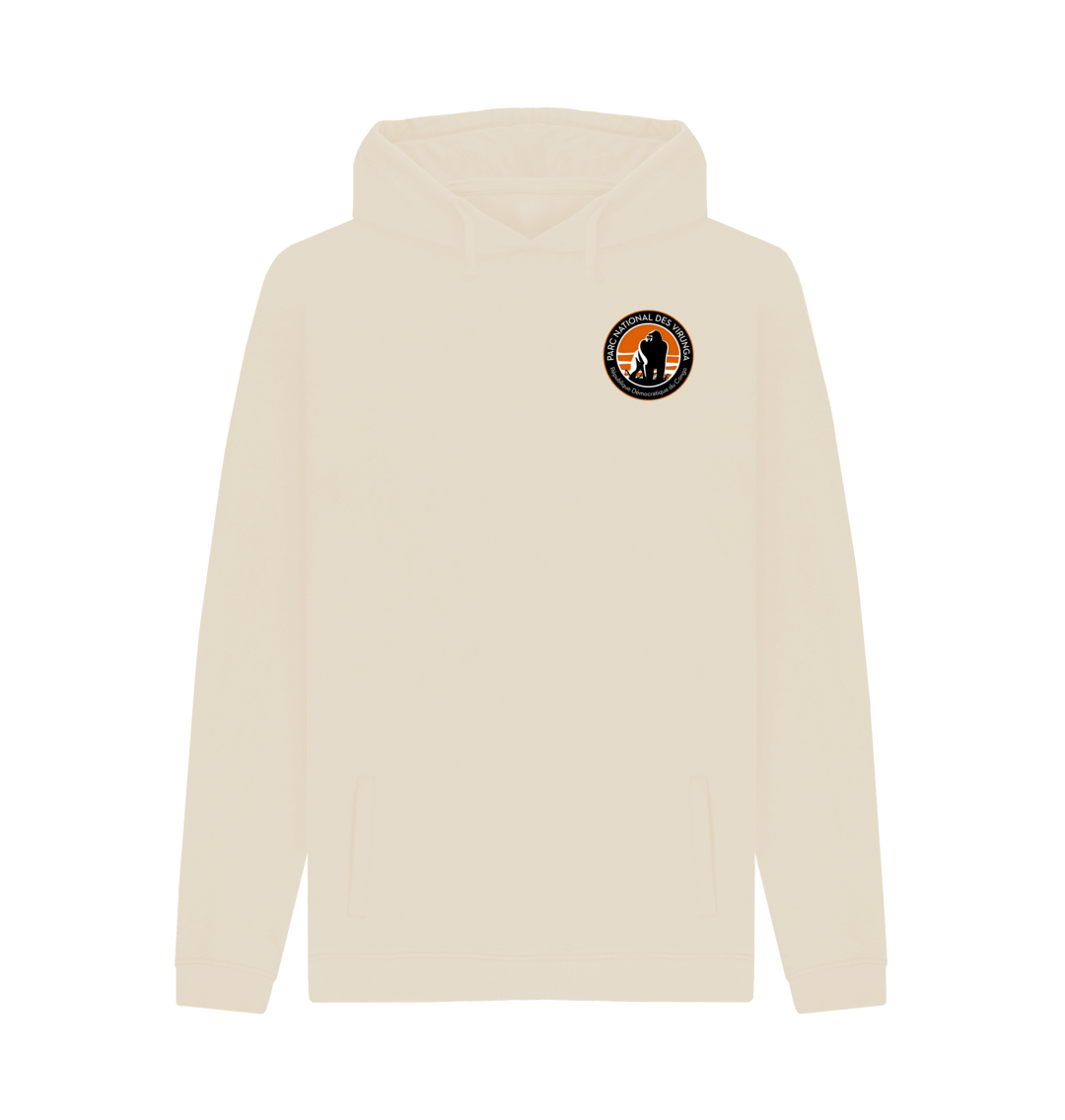 Oat Printed Hoody Front
