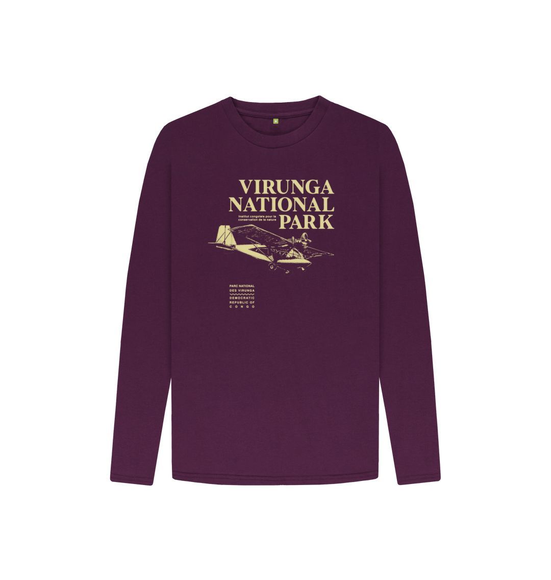 Purple Virunga Pilot Kids Long Sleeve