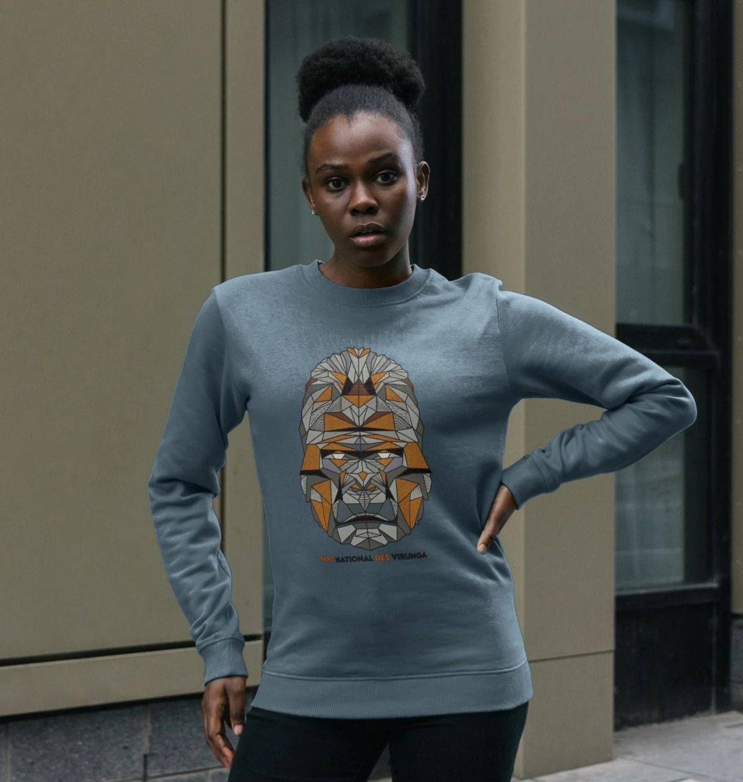 Women's Gorilla Face Sweater