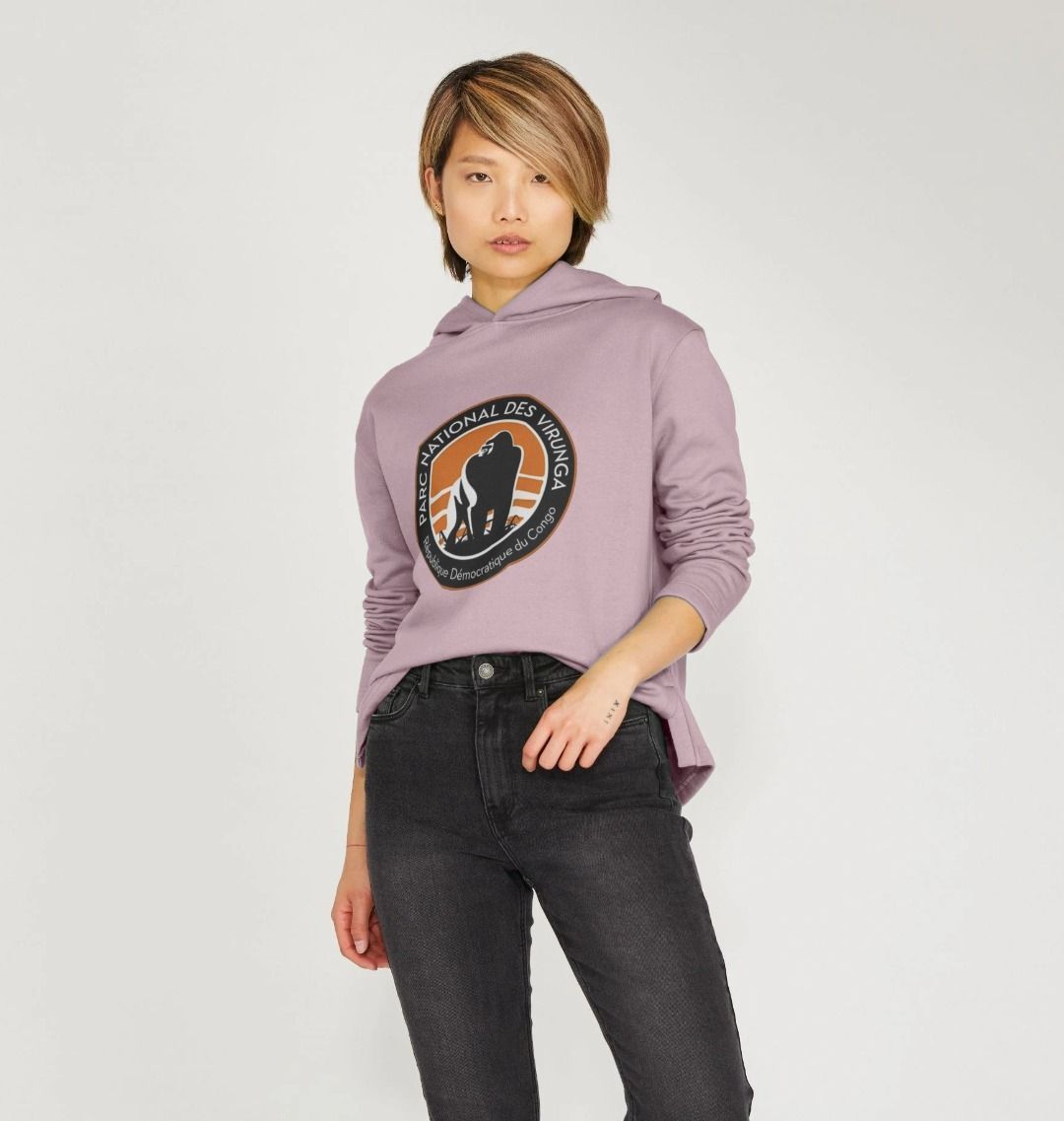 Virunga Logo Women's Relaxed Fit Hoodie