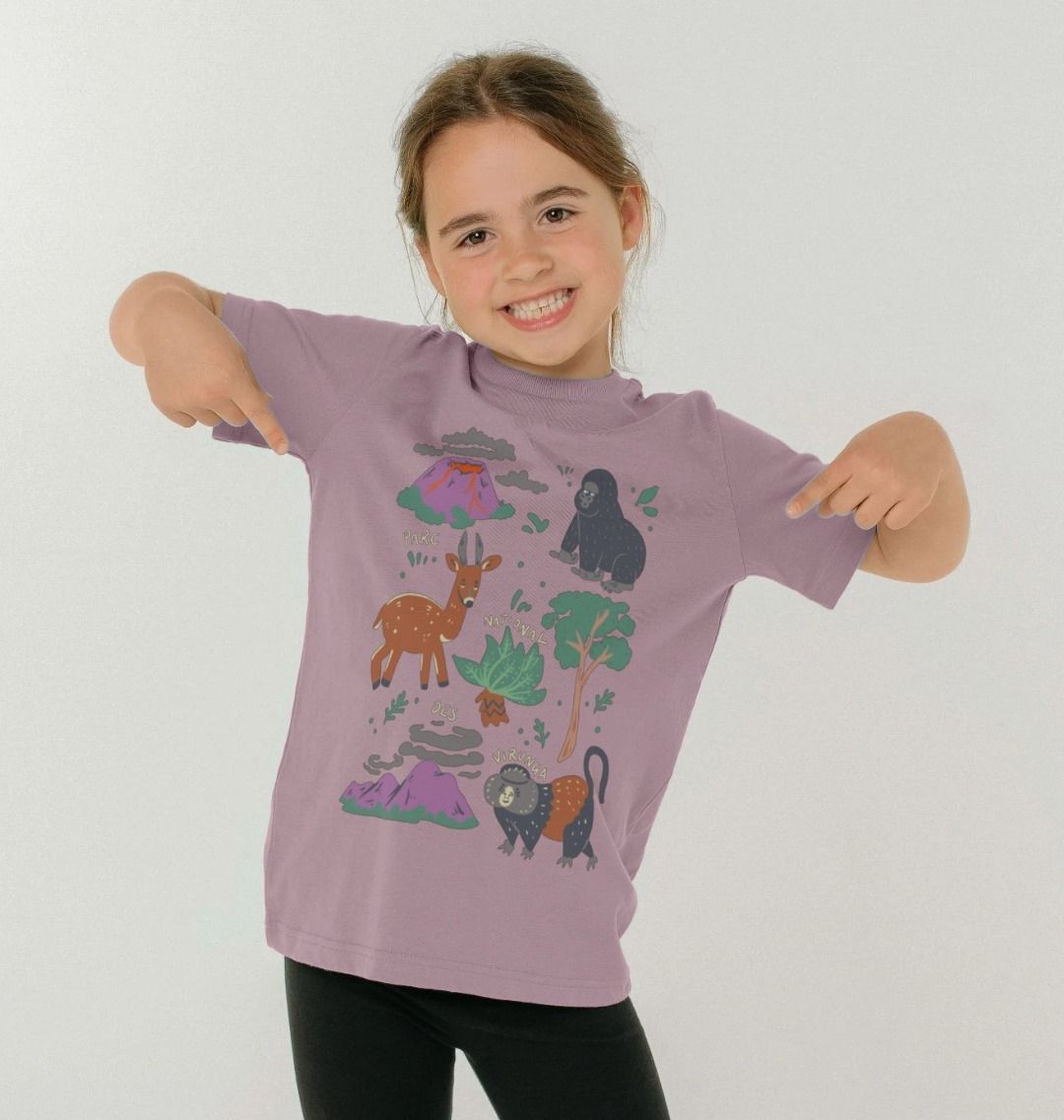 Mountain Wildlife Kids T-shirt