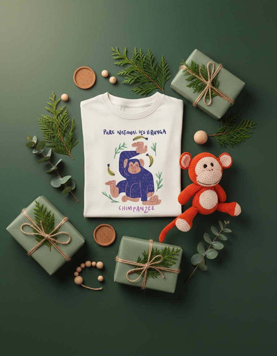 Crochet Chimp & Tiny Tee Set