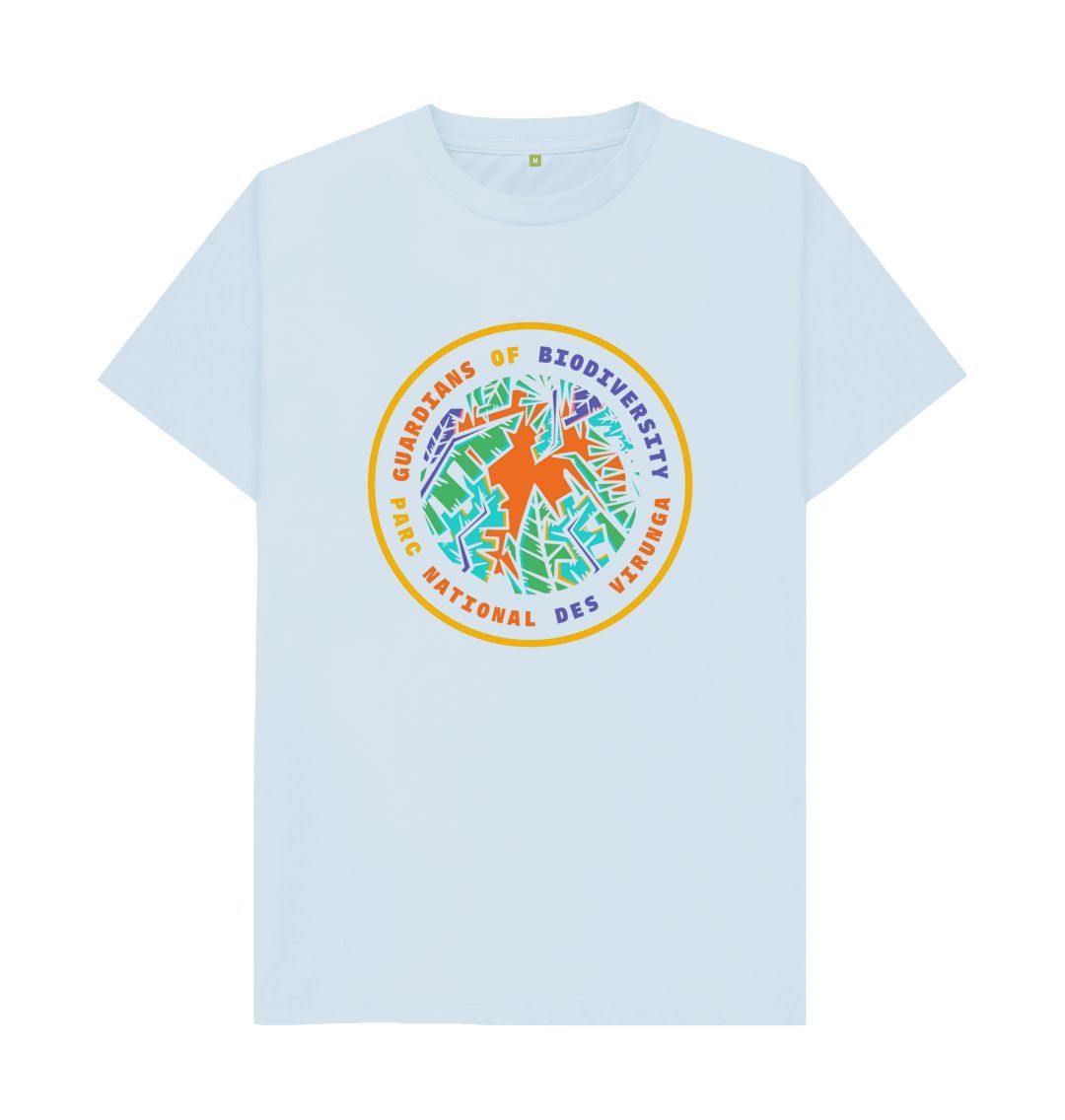 Sky Blue Guardians of Biodiversity Men's T-shirt