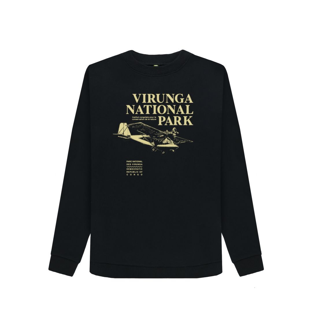 Black Virunga Pilot Women's Sweater