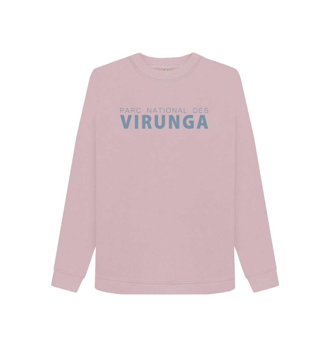 Mauve Printed Sweater Front