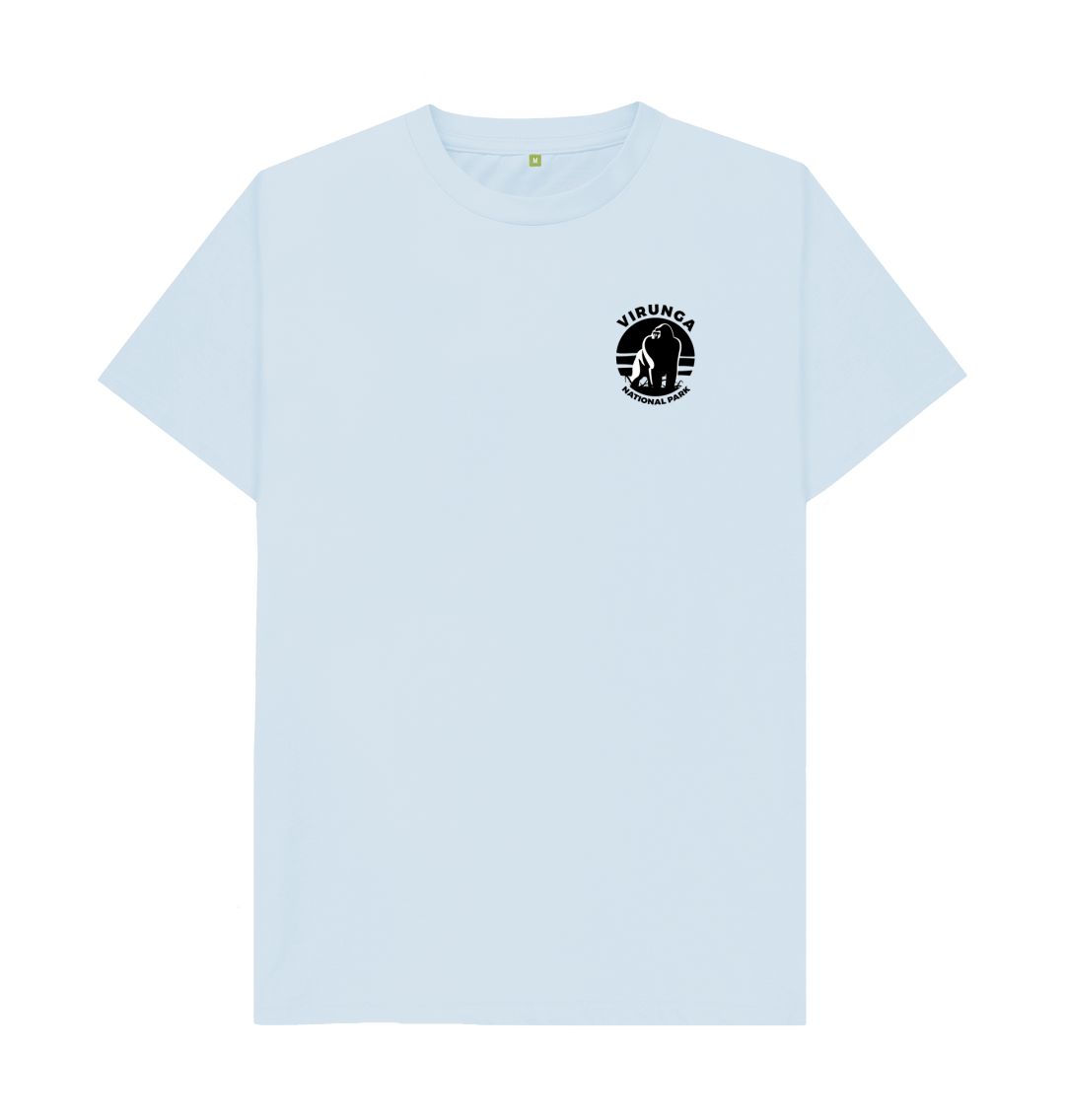 Sky Blue Gorilla Pocket Logo Men's T-shirt