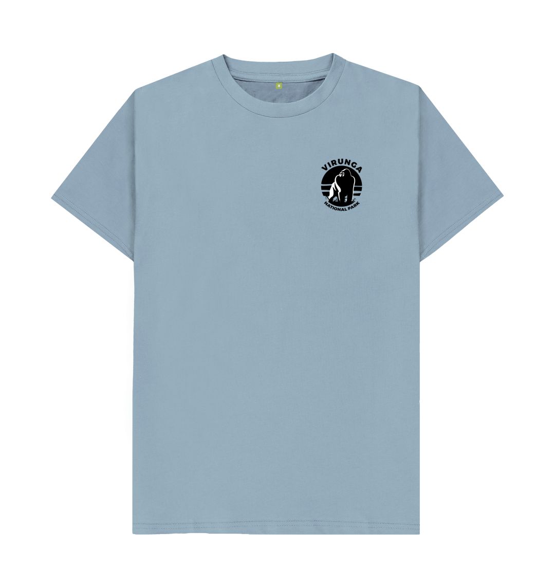 Stone Blue Gorilla Pocket Logo Men's T-shirt
