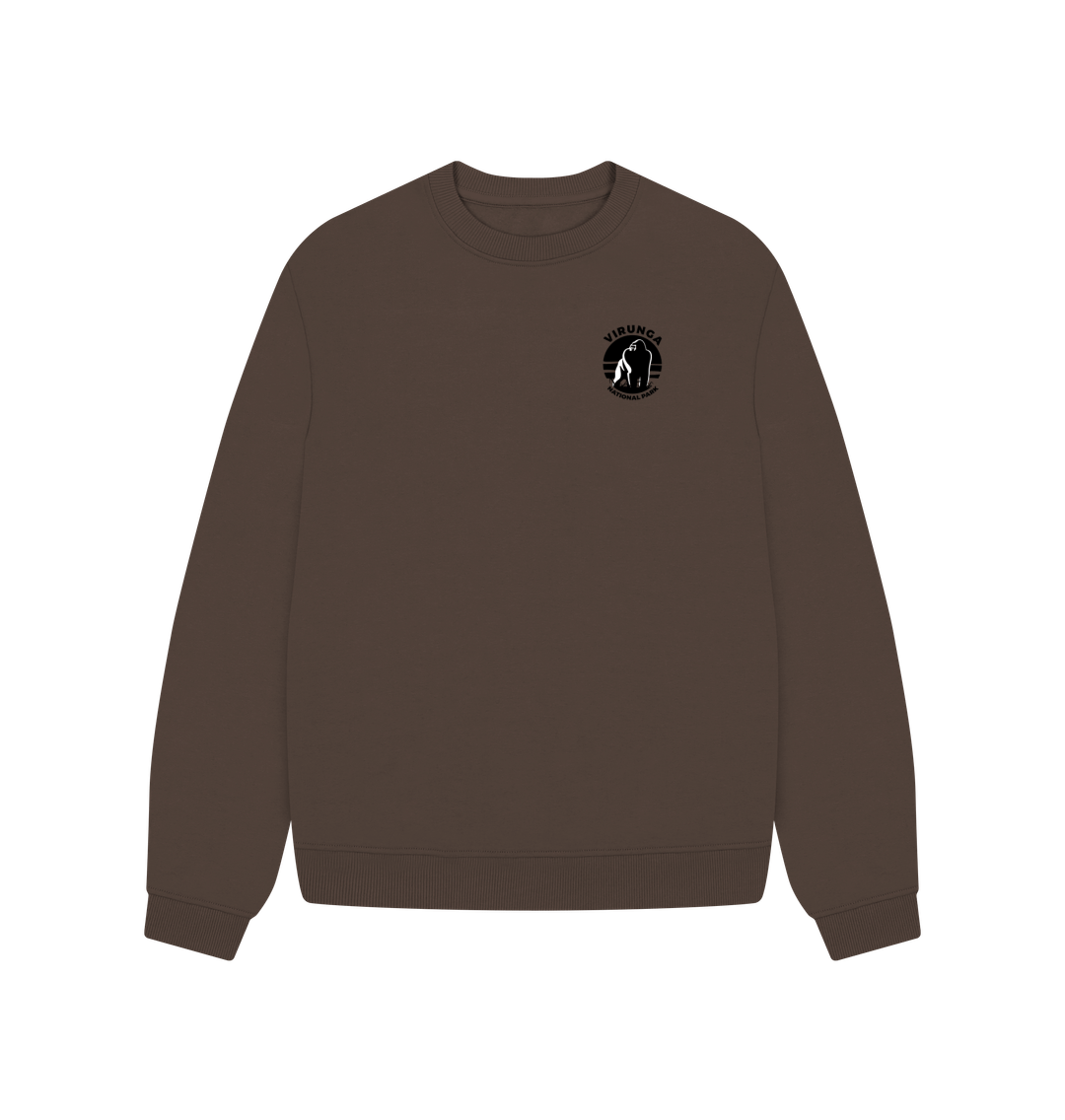 Chocolate Gorilla Pocket Logo Oversized Jumper