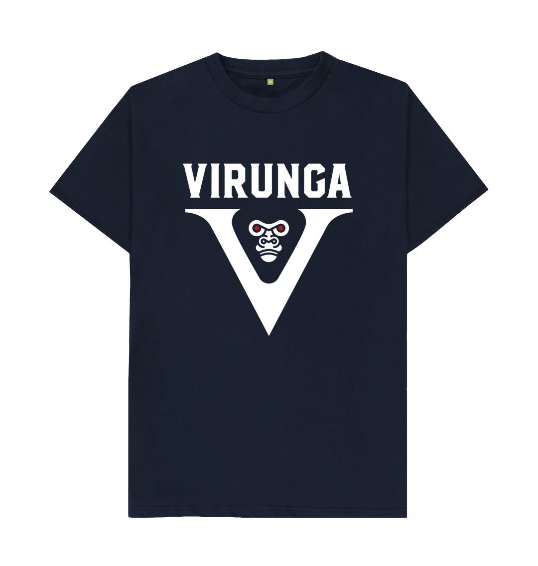 Navy Blue V vor Virunga Men's T-shirt