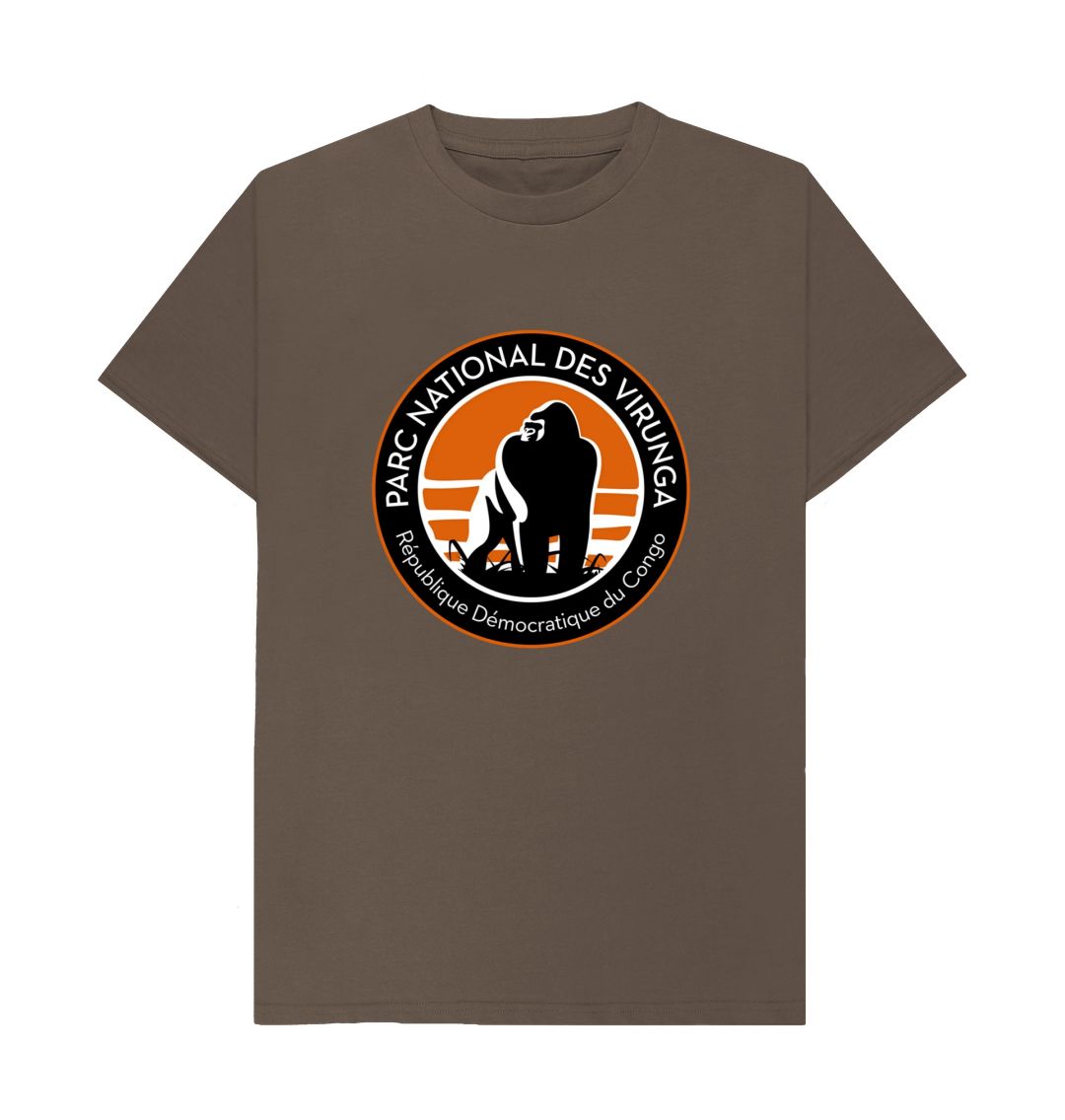 Chocolate Virunga Logo Men's T-shirt