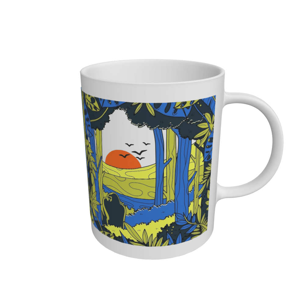 White Mug Front