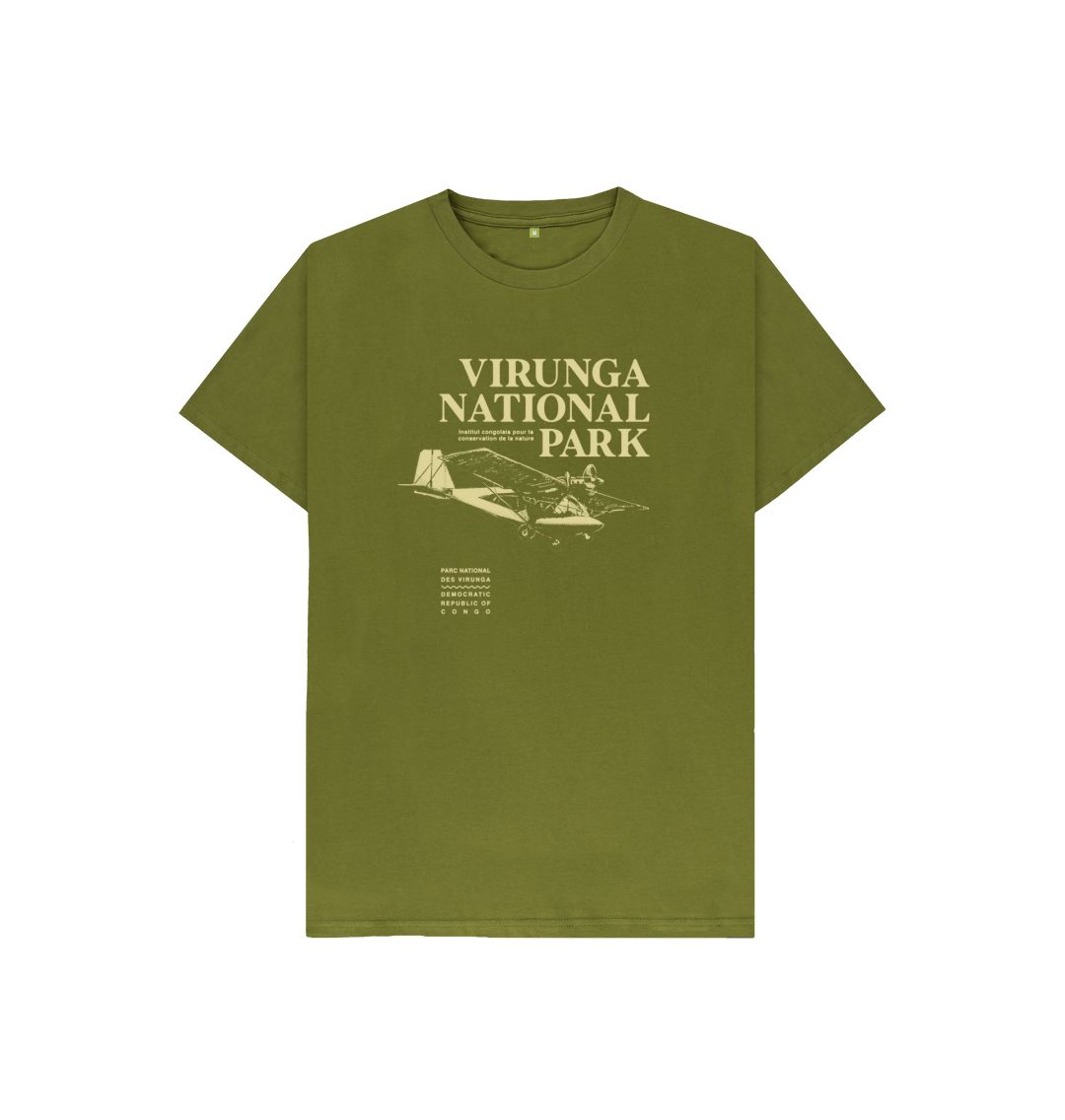 Moss Green Virunga Pilot Kids T-shirt