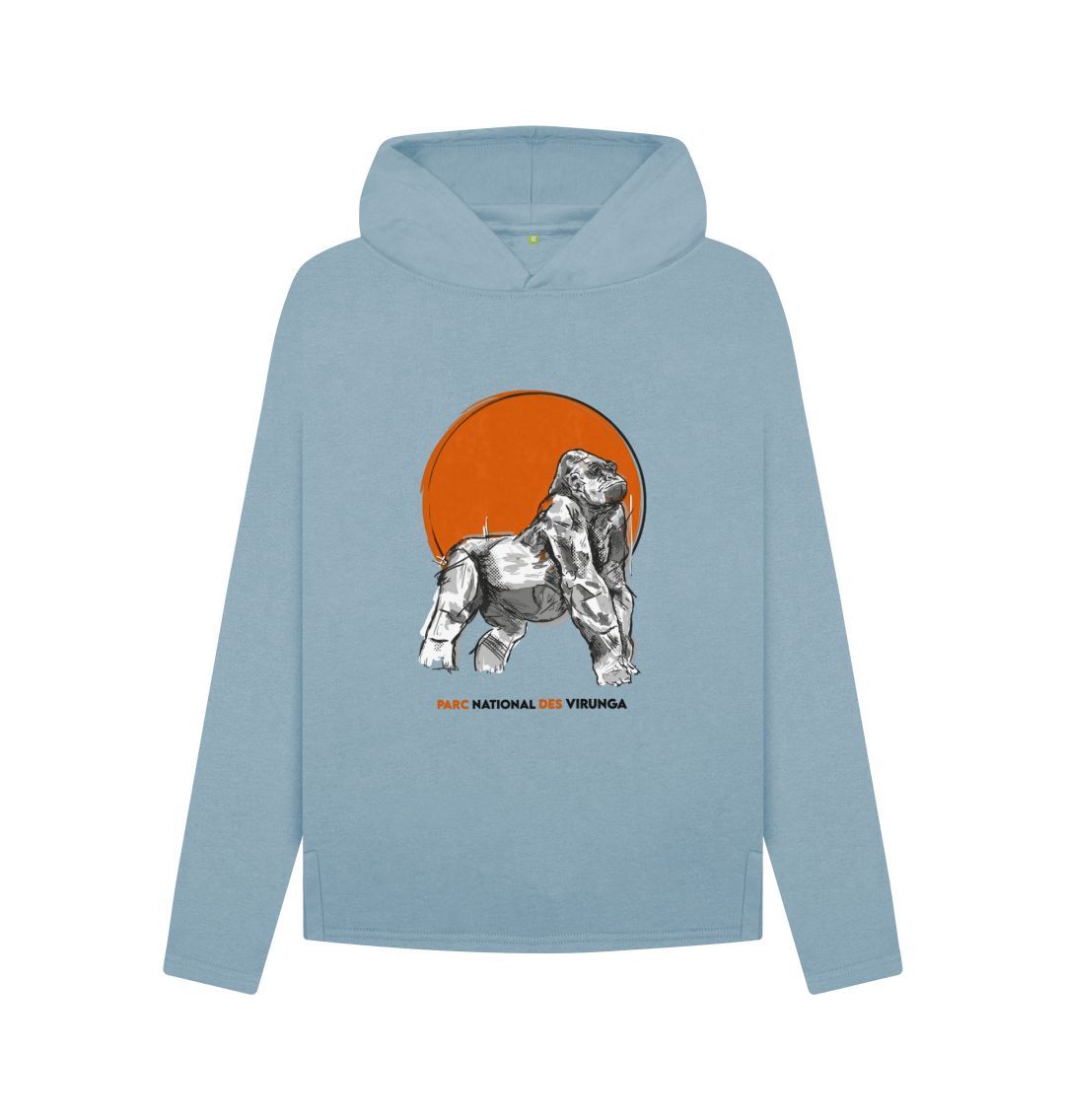 Stone Blue Ndakasi Women's Hoodie