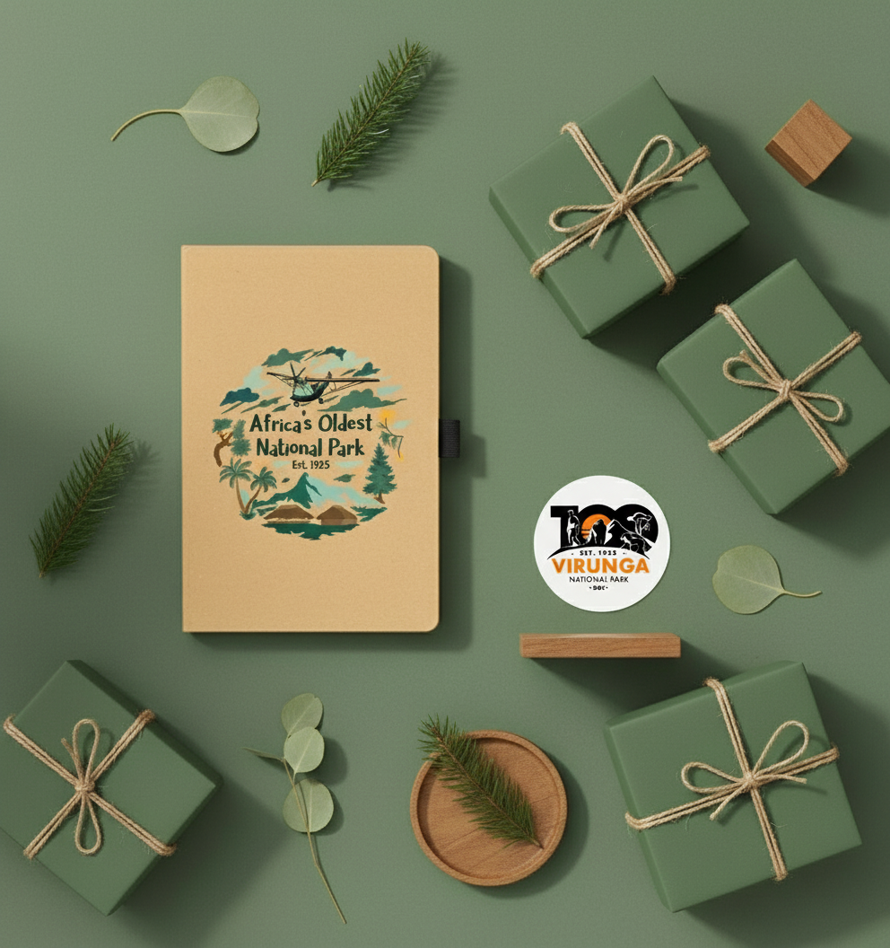 Virunga gift bundle with smaller sticker