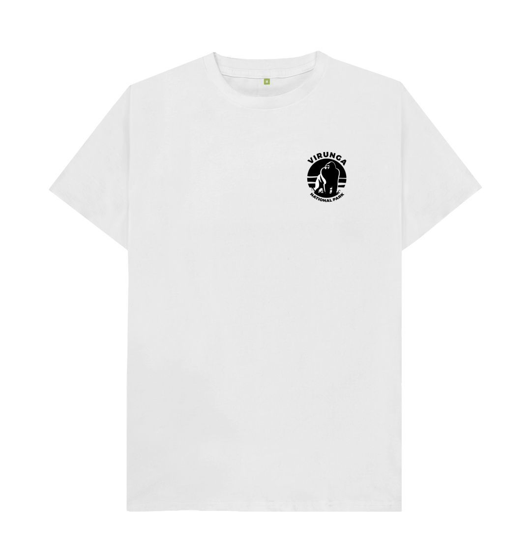 White Gorilla Pocket Logo Men's T-shirt