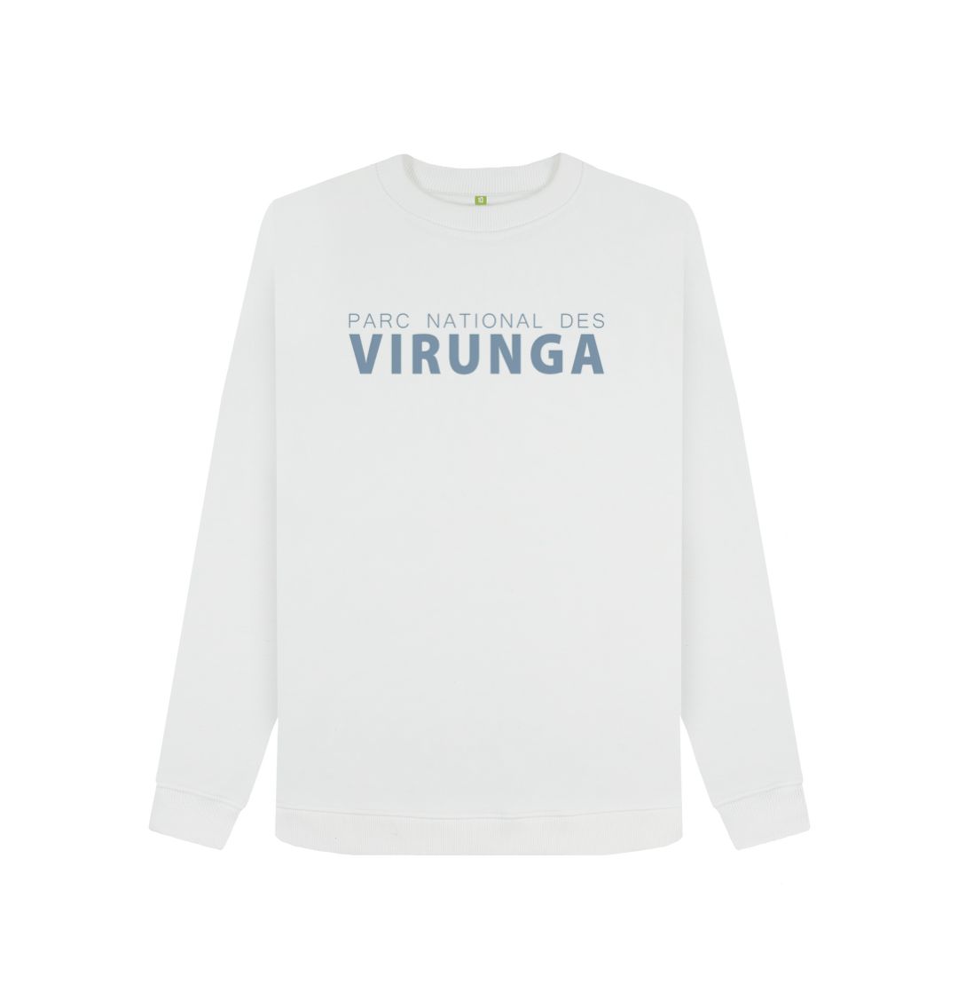 White Parc National des Virunga Women's Sweater