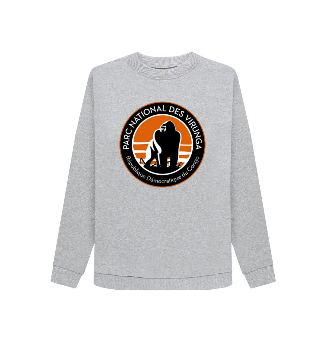 Light Heather Virunga Logo Women's Sweater