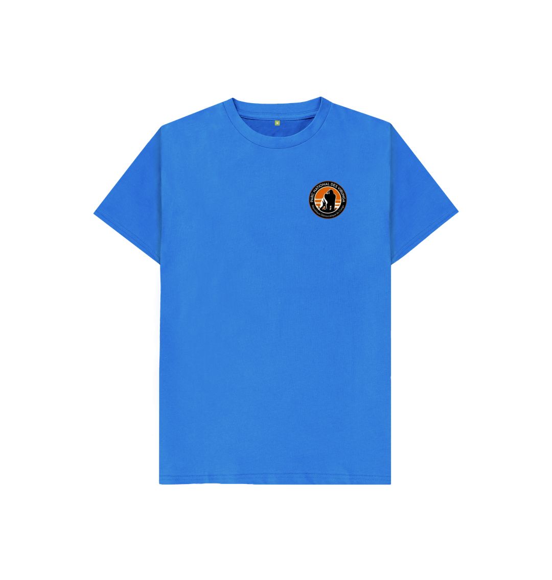 Bright Blue Virunga Pocket Logo Kids T-shirt