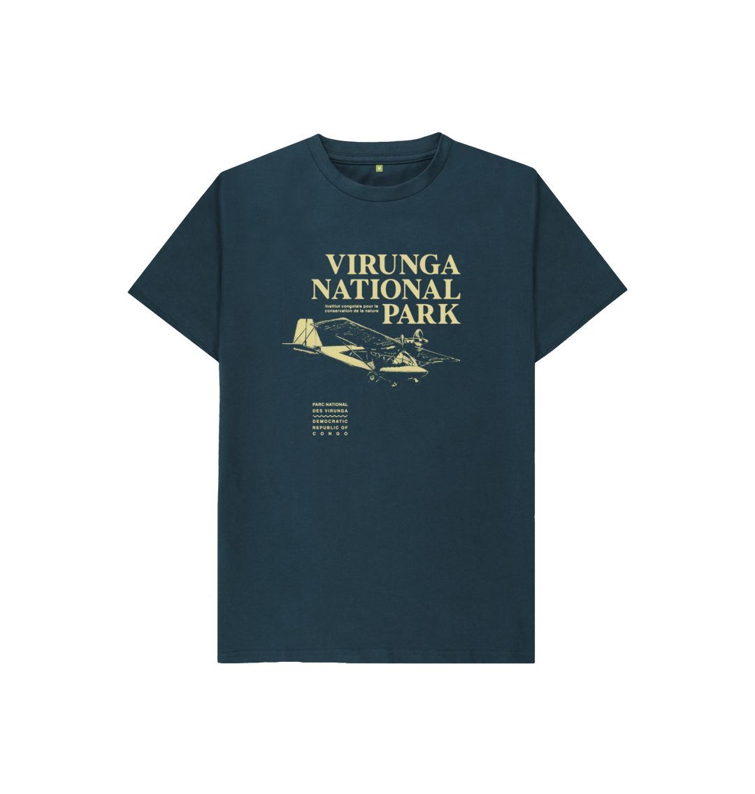 Denim Blue Virunga Pilot Kids T-shirt