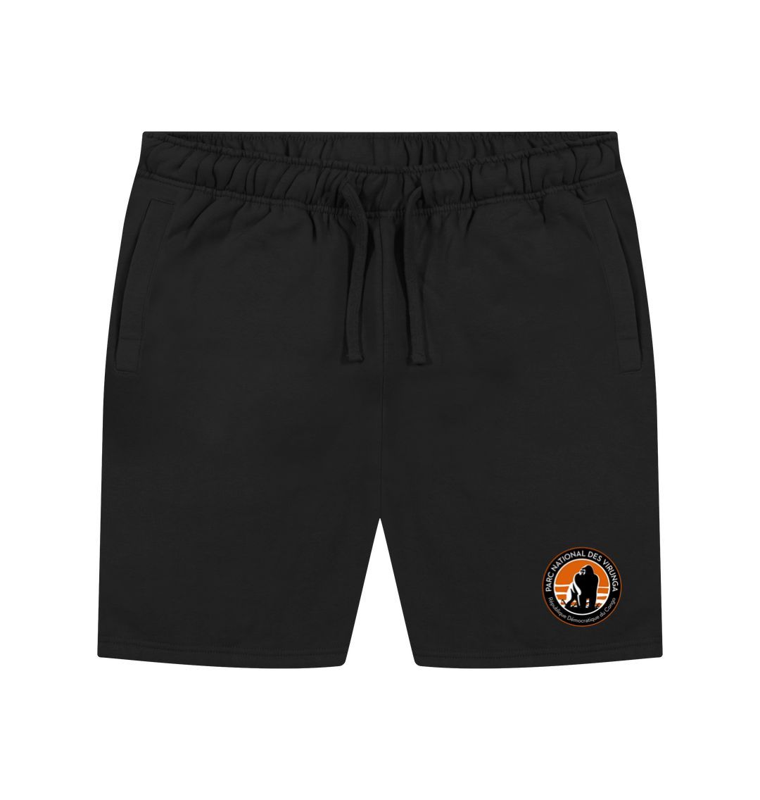 Black Virunga Pocket Logo Men's Shorts