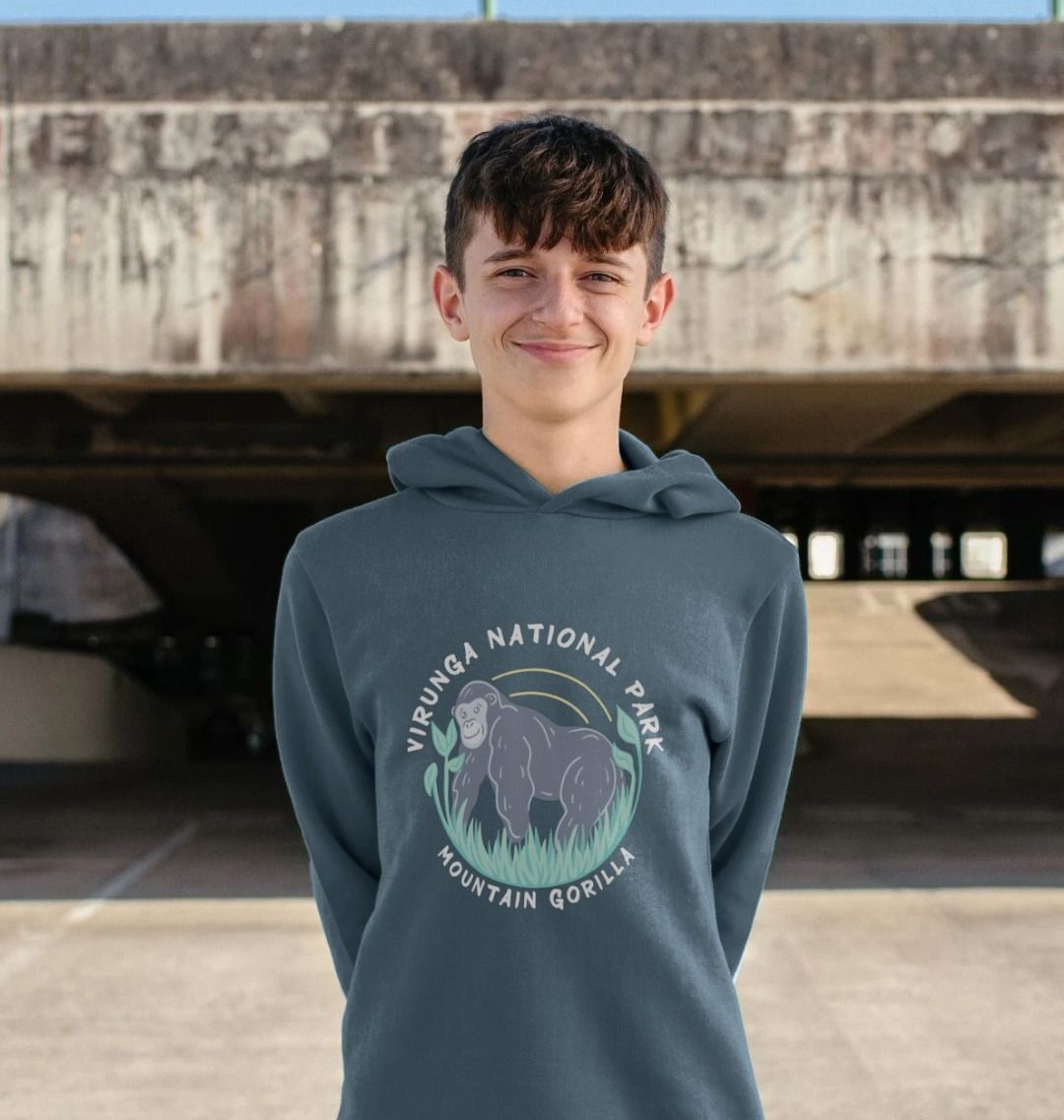 Mountain Gorilla Kids Hoodie