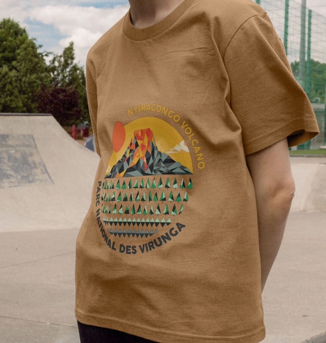 Nyiragongo Volcano Women's T-shirt