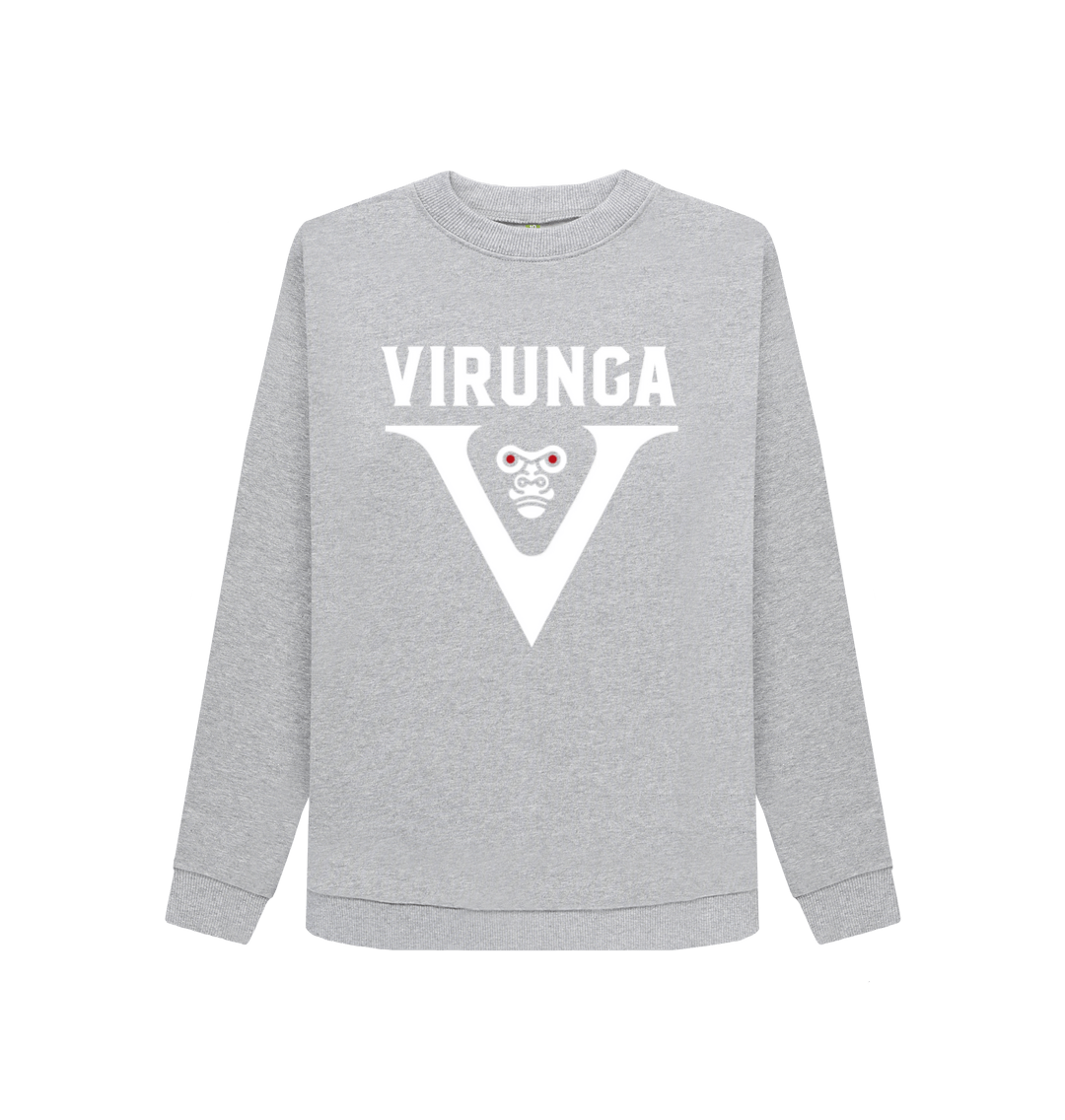 Light Heather Printed Sweater Front