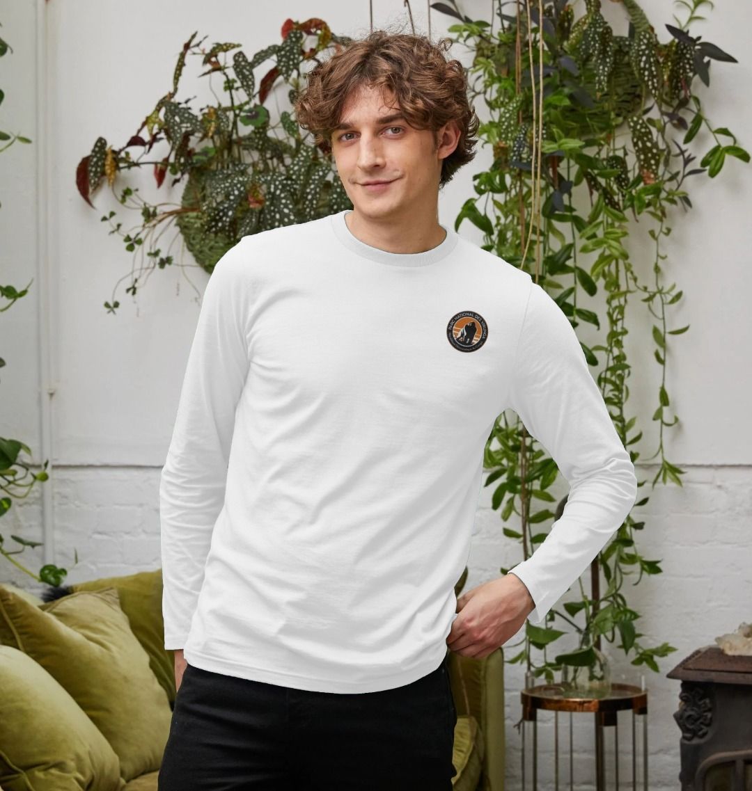 Virunga Pocket Logo Men's Longsleeve T-shirt